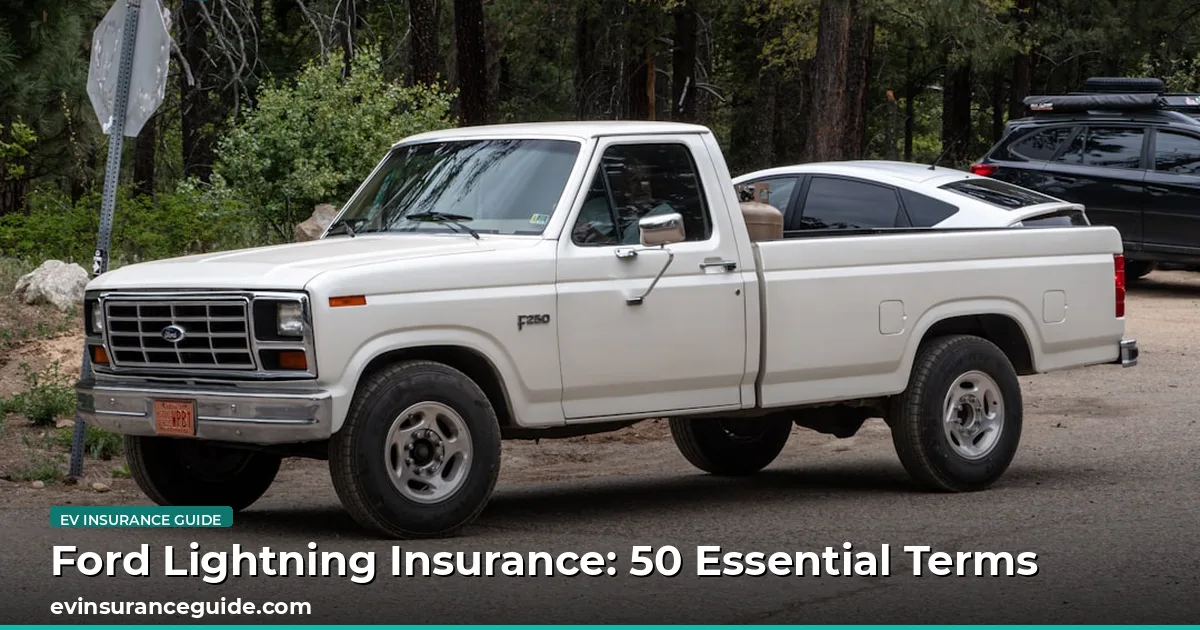Ford Lightning Insurance: 50 Essential Terms