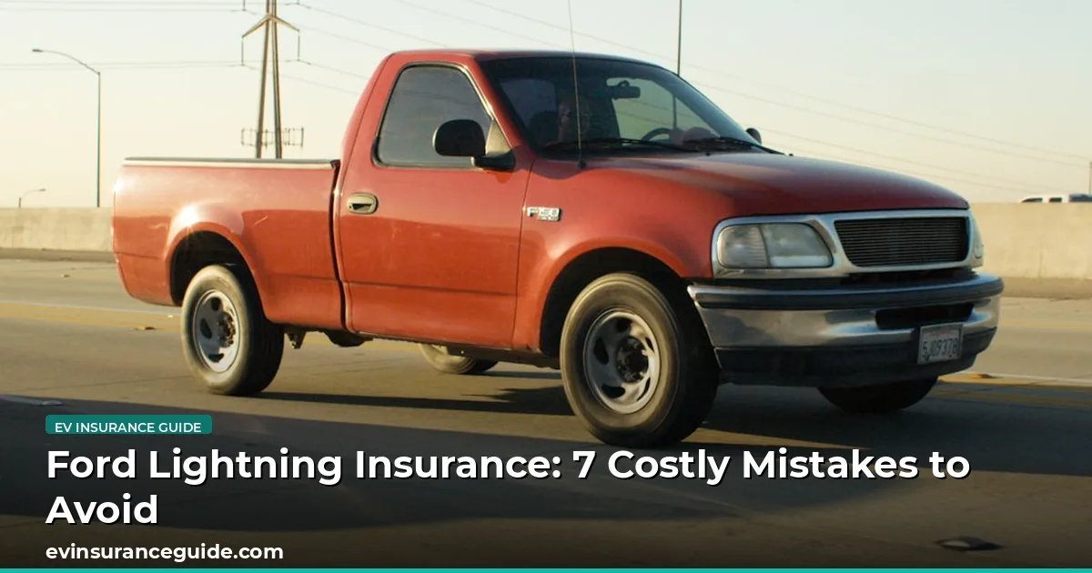 Ford Lightning Insurance: 7 Costly Mistakes to Avoid