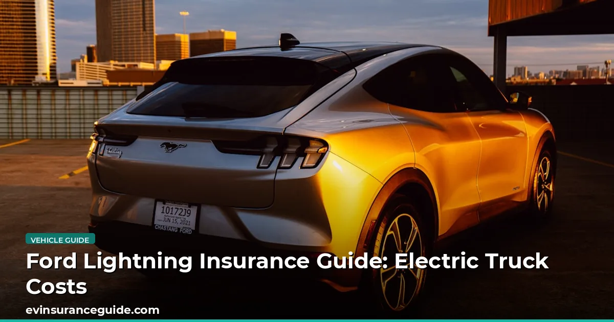 Ford Lightning Insurance Guide: Electric Truck Costs