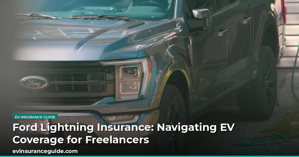 Ford Lightning Insurance: Navigating EV Coverage for Freelancers