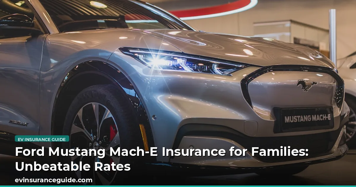 Ford Mustang Mach-E Insurance for Families: Unbeatable Rates