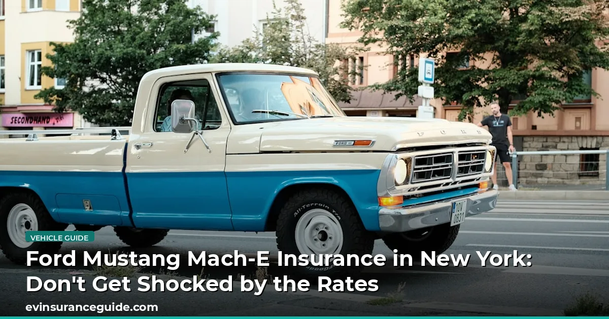 Ford Mustang Mach-E Insurance in New York: Don't Get Shocked by the Rates