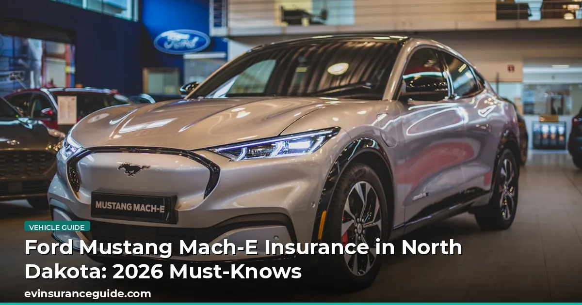 Ford Mustang Mach-E Insurance in North Dakota: 2026 Must-Knows
