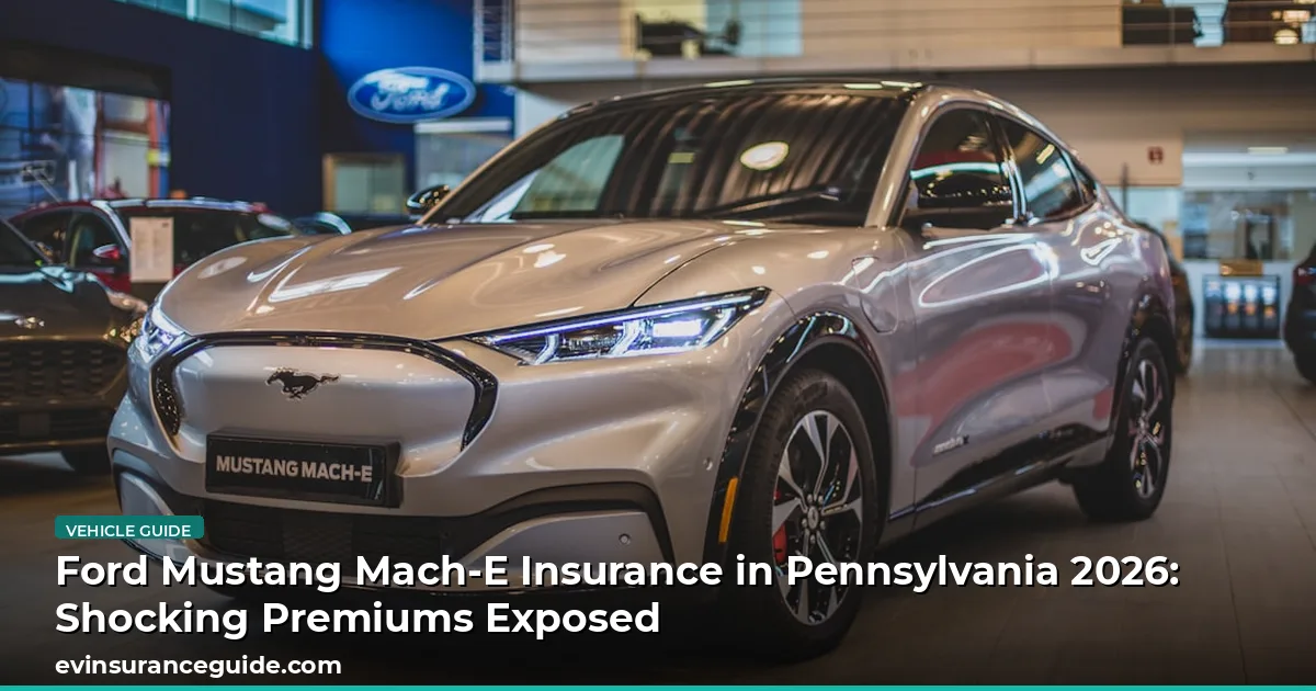 Ford Mustang Mach-E Insurance in Pennsylvania 2026: Shocking Premiums Exposed