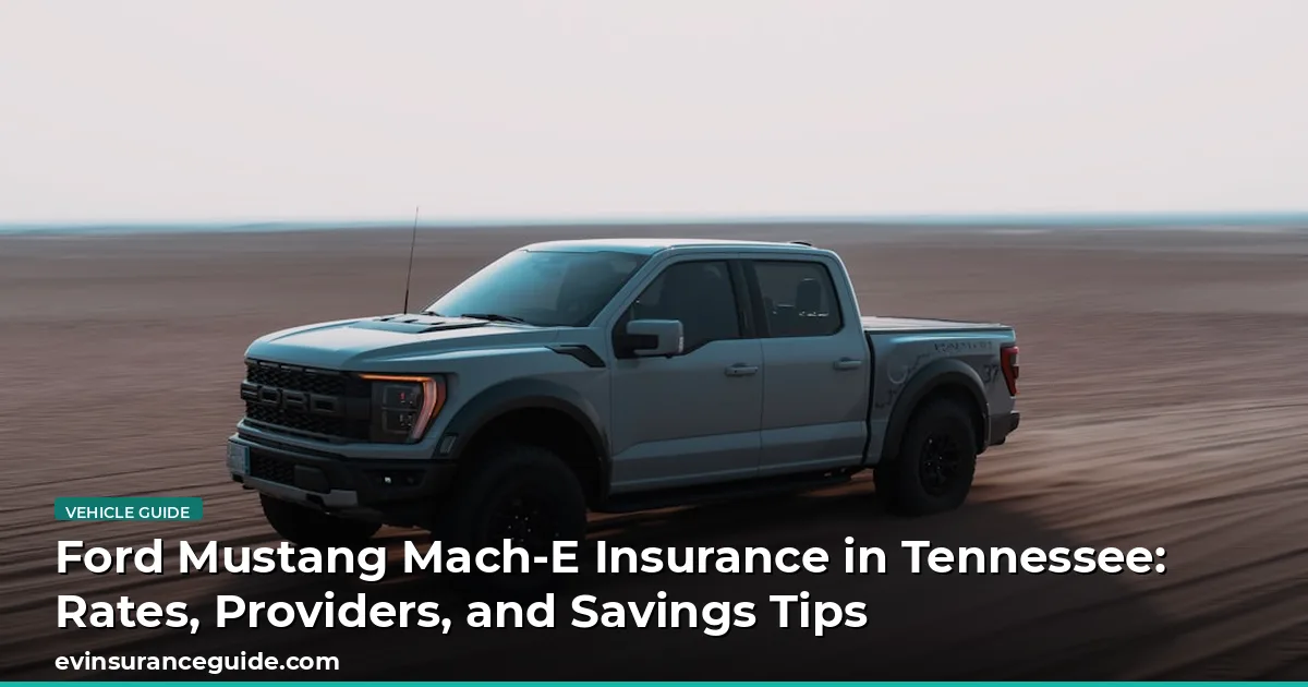 Ford Mustang Mach-E Insurance in Tennessee: Rates, Providers, and Savings Tips