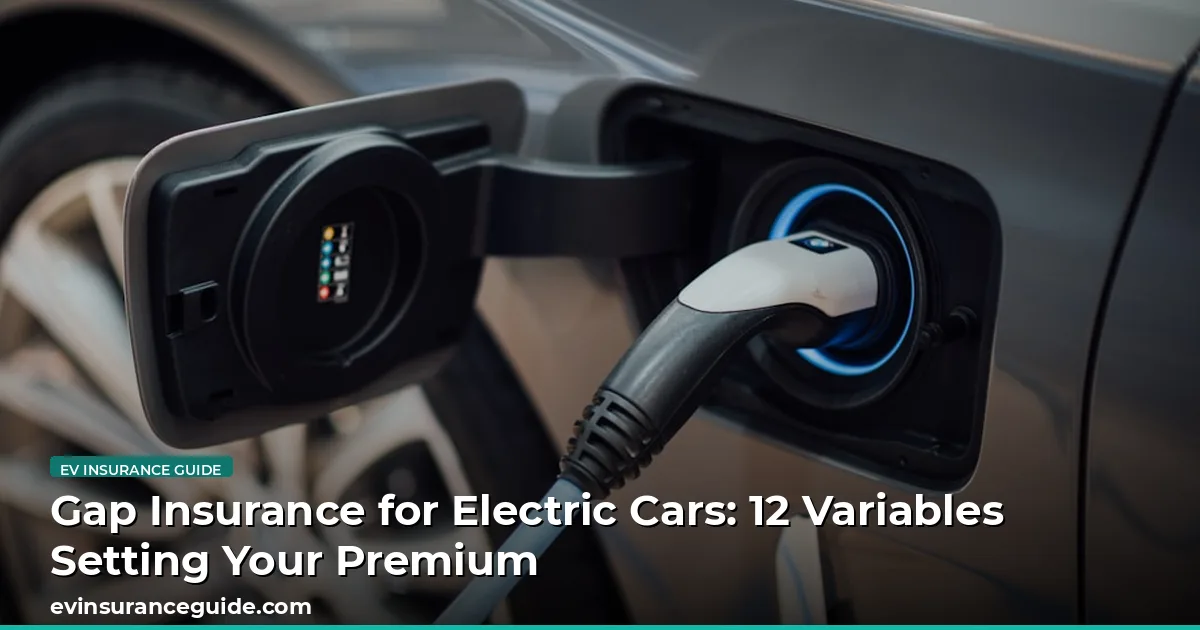 Gap Insurance for Electric Cars: 12 Variables Setting Your Premium