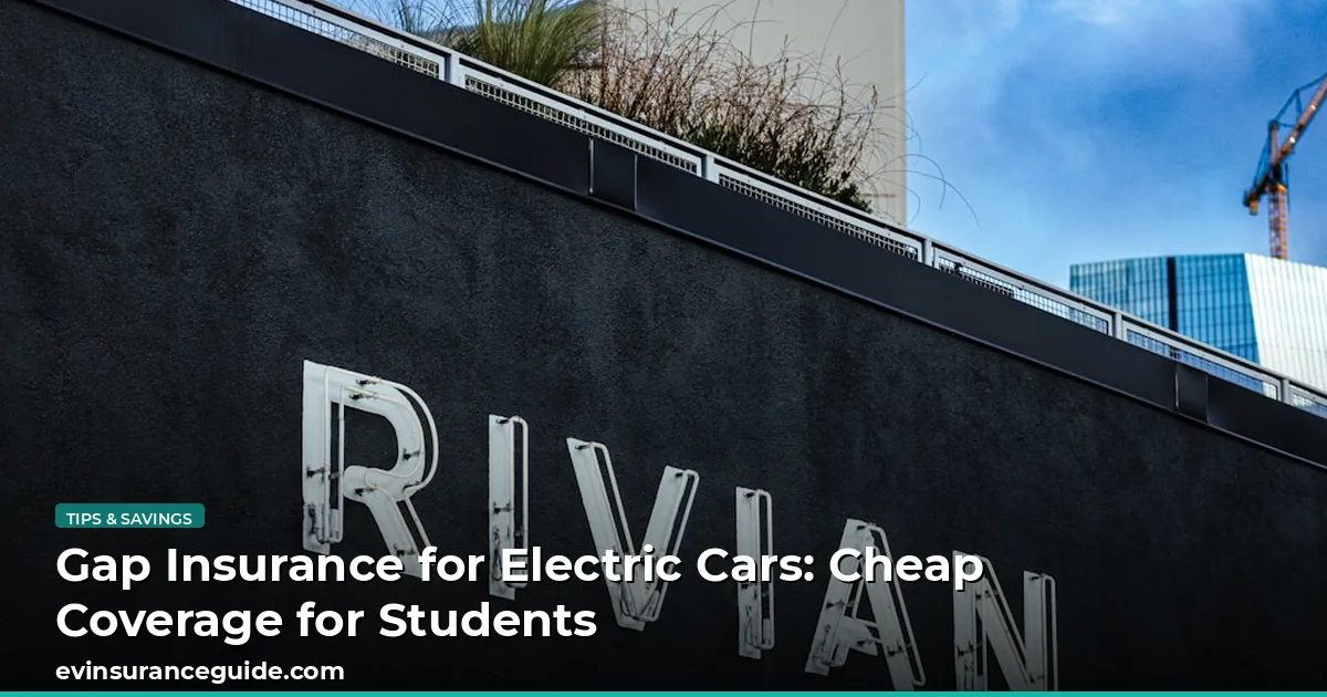 Gap Insurance for Electric Cars: Cheap Coverage for Students