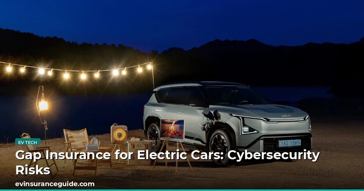 Gap Insurance for Electric Cars: Cybersecurity Risks