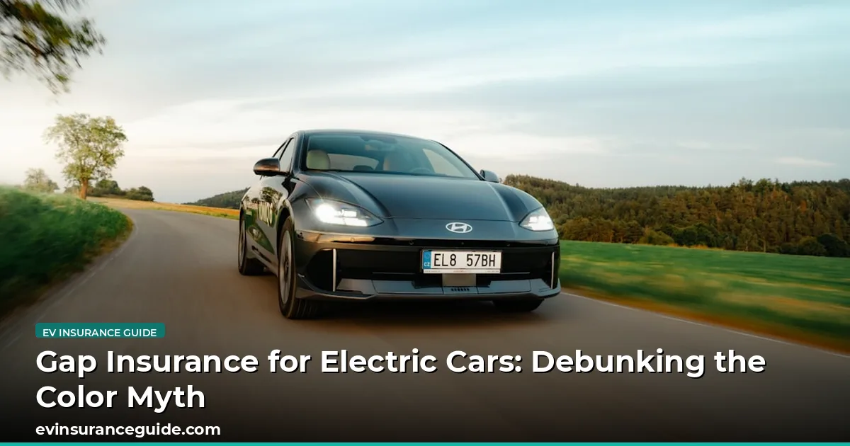 Gap Insurance for Electric Cars: Debunking the Color Myth