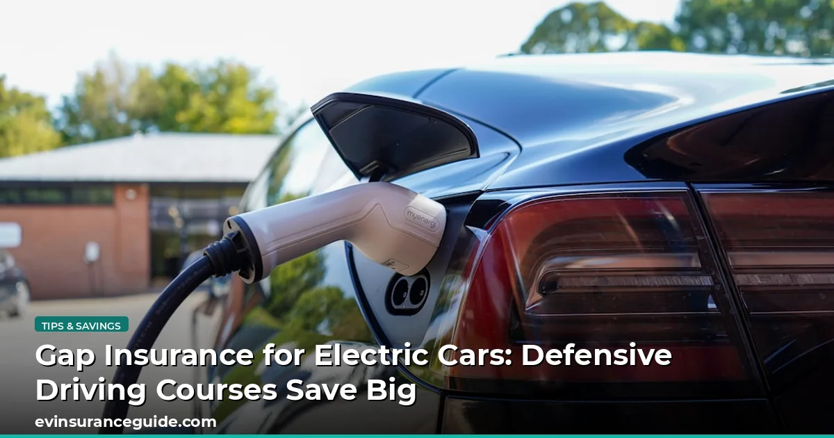Gap Insurance for Electric Cars: Defensive Driving Courses Save Big