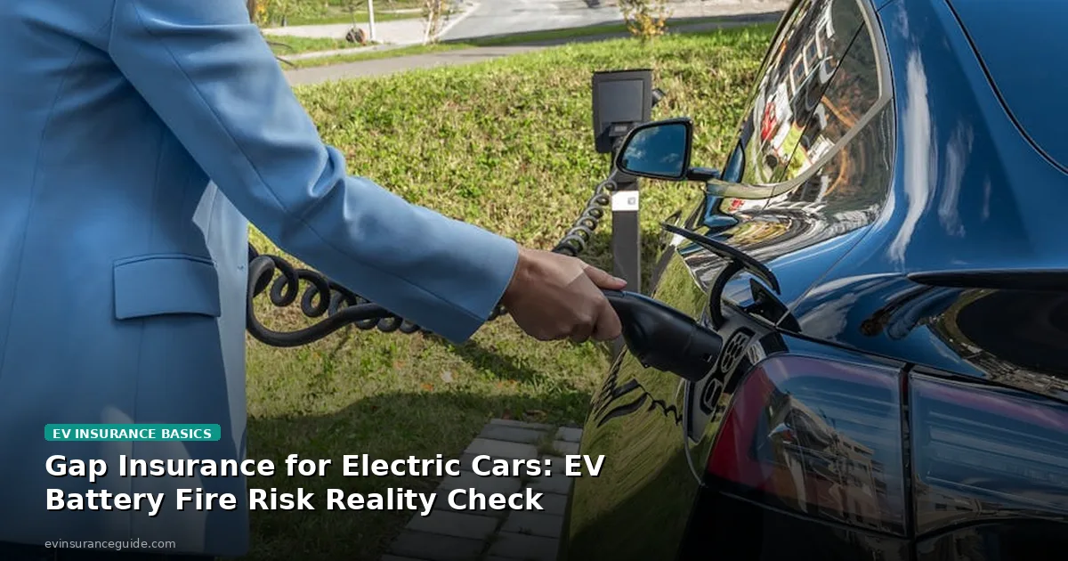 Gap Insurance for Electric Cars: EV Battery Fire Risk Reality Check