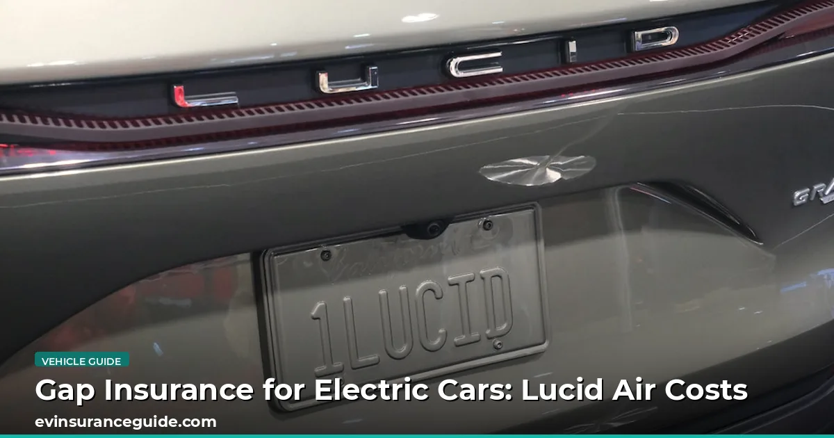 Gap Insurance for Electric Cars: Lucid Air Costs
