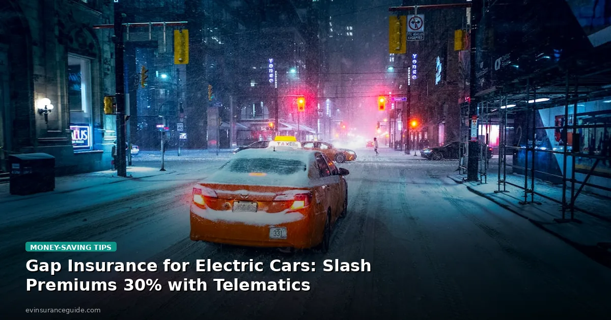 Gap Insurance for Electric Cars: Slash Premiums 30% with Telematics
