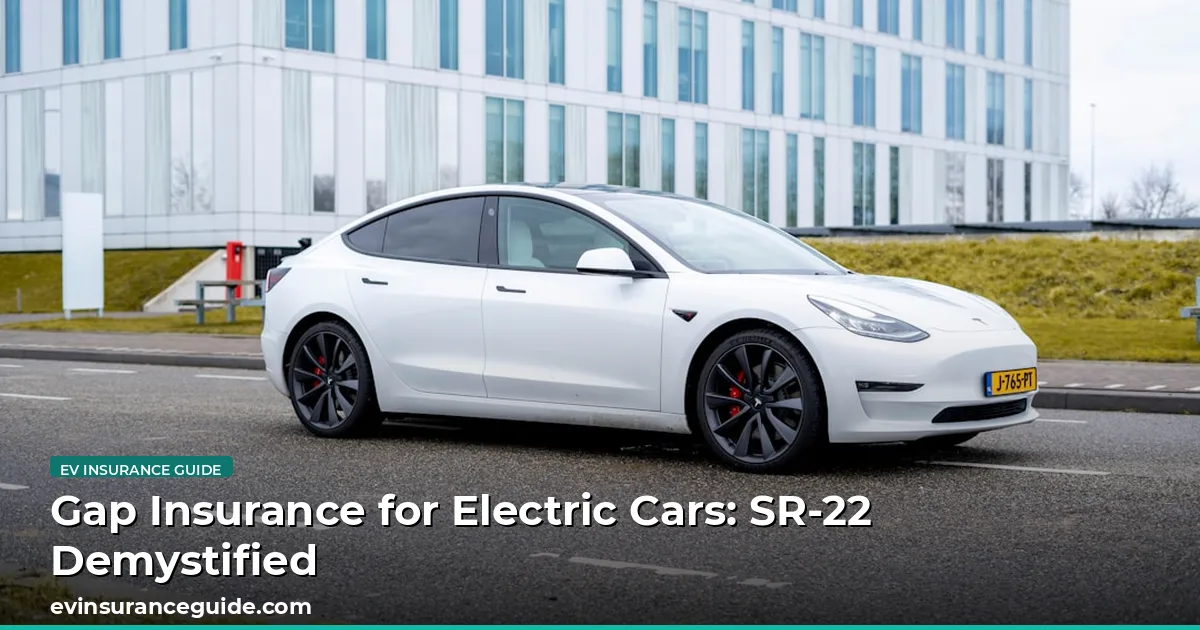 Gap Insurance for Electric Cars: SR-22 Demystified