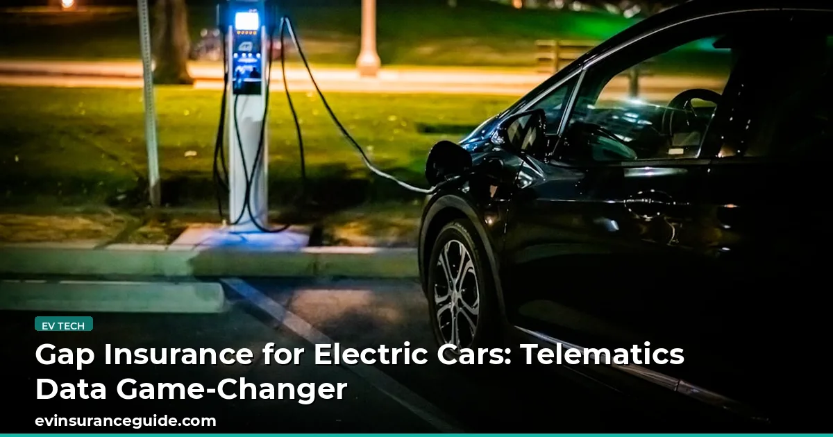 Gap Insurance for Electric Cars: Telematics Data Game-Changer