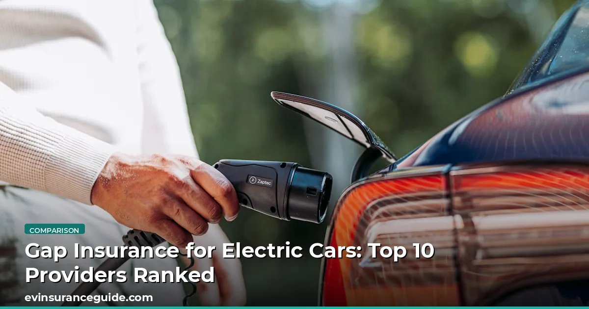 Gap Insurance for Electric Cars: Top 10 Providers Ranked