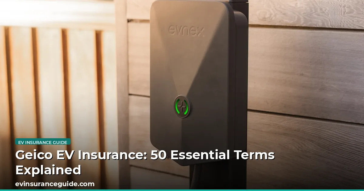 Geico EV Insurance: 50 Essential Terms Explained