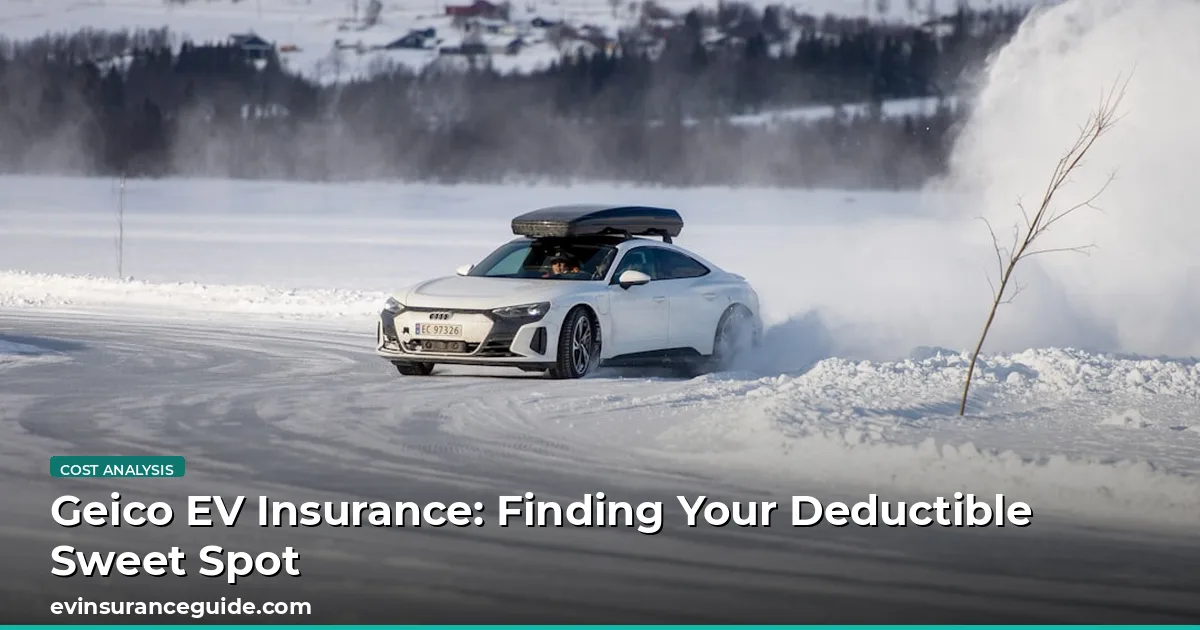 Geico EV Insurance: Finding Your Deductible Sweet Spot
