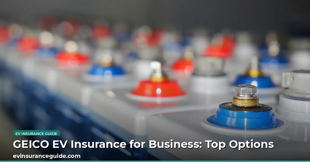 GEICO EV Insurance for Business: Top Options