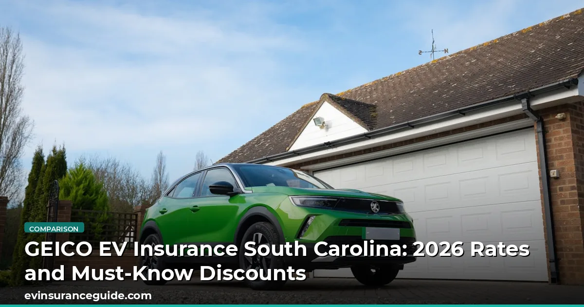 GEICO EV Insurance South Carolina: 2026 Rates and Must-Know Discounts