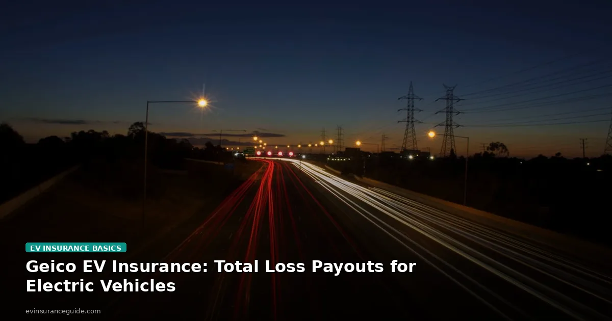 Geico EV Insurance: Total Loss Payouts for Electric Vehicles