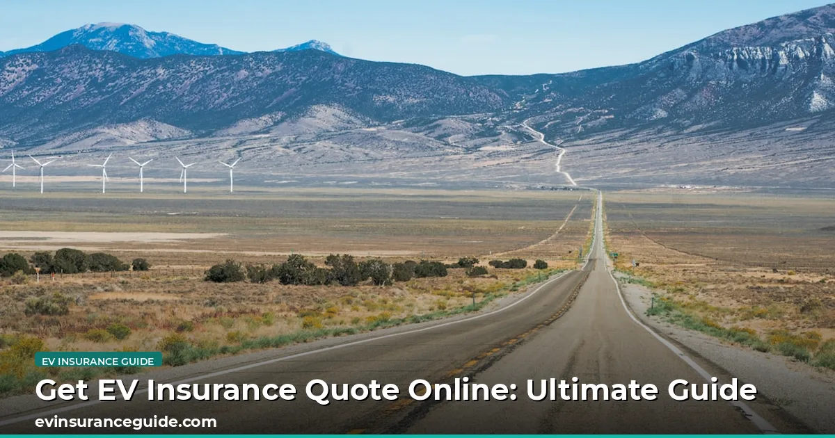Get EV Insurance Quote Online: Ultimate Guide