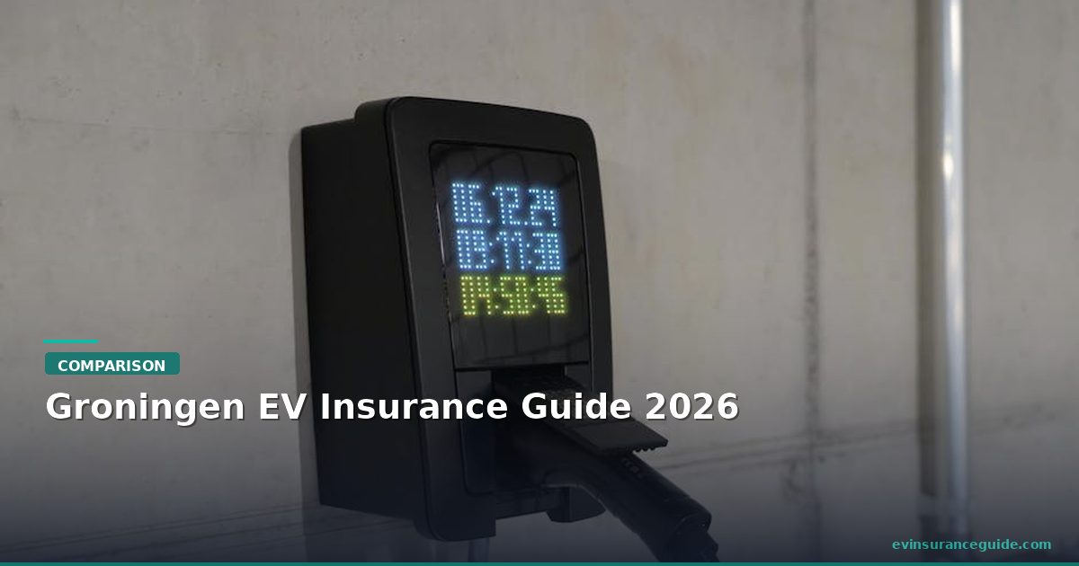 Groningen EV Insurance Guide 2026