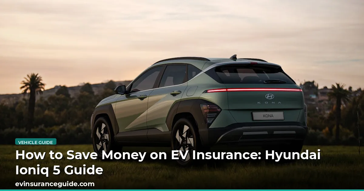 How to Save Money on EV Insurance: Hyundai Ioniq 5 Guide