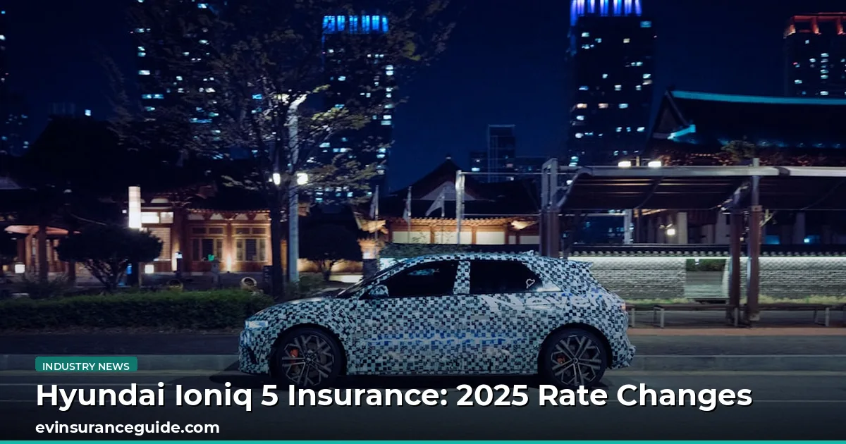 Hyundai Ioniq 5 Insurance: 2025 Rate Changes