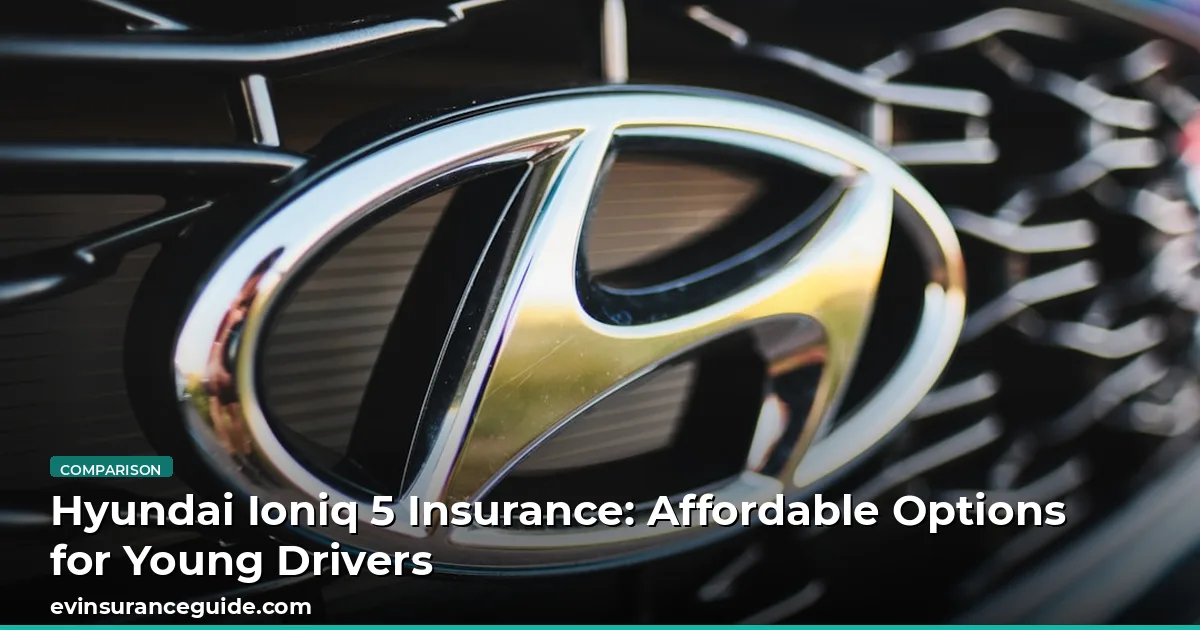 Hyundai Ioniq 5 Insurance: Affordable Options for Young Drivers