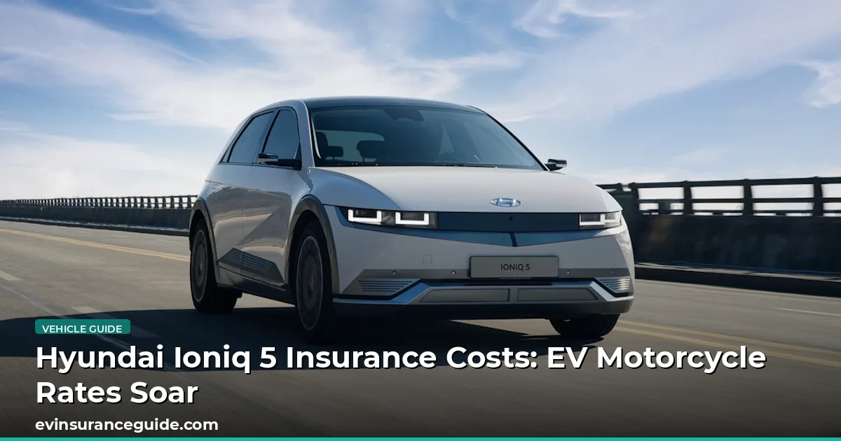 Hyundai Ioniq 5 Insurance Costs: EV Motorcycle Rates Soar