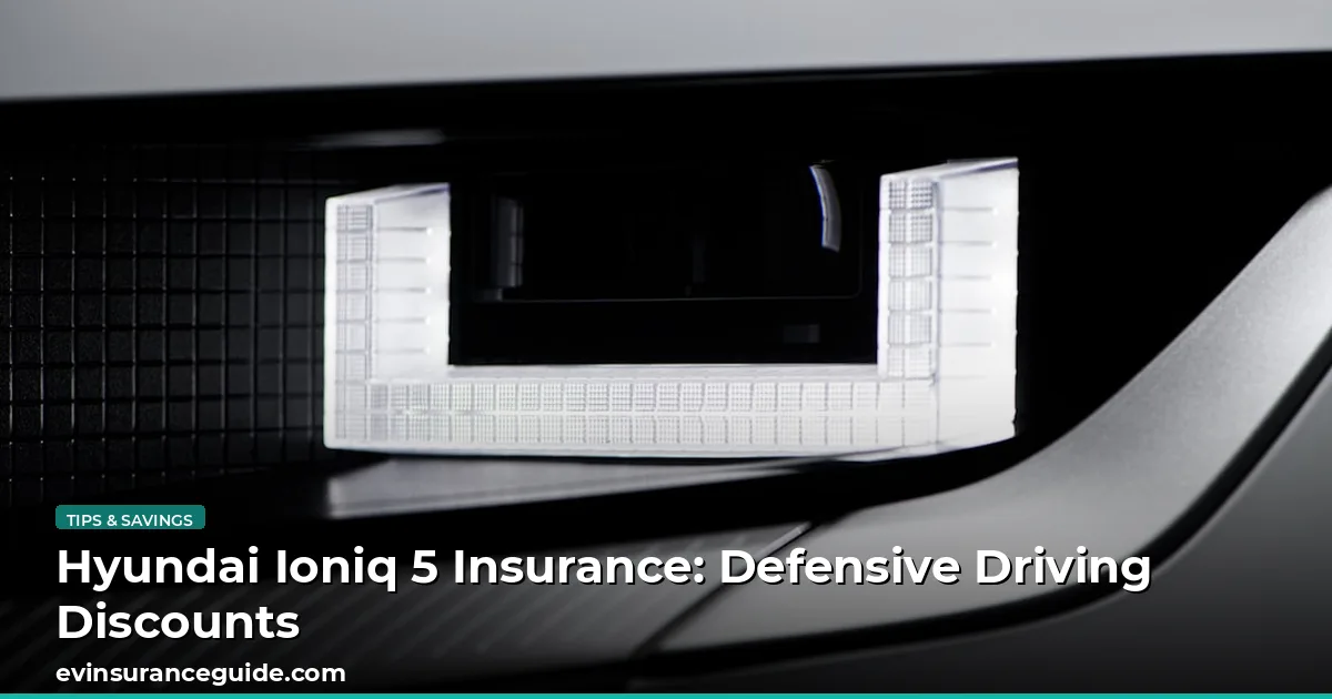Hyundai Ioniq 5 Insurance: Defensive Driving Discounts