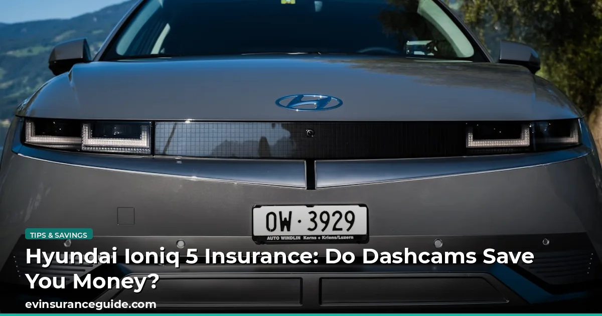 Hyundai Ioniq 5 Insurance: Do Dashcams Save You Money?