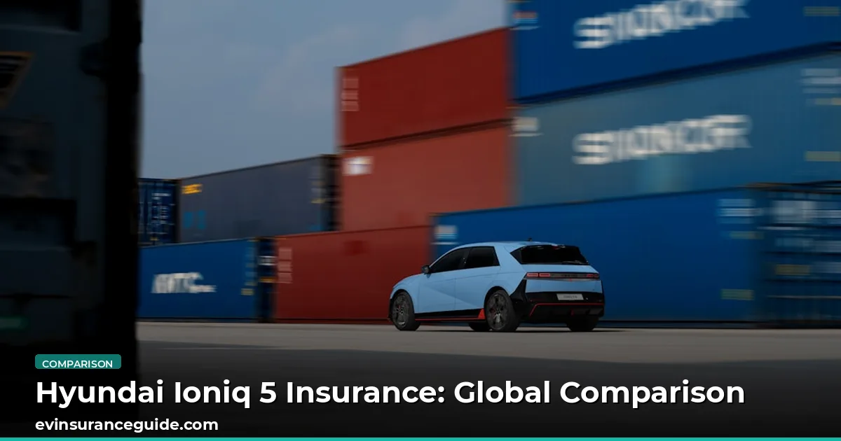 Hyundai Ioniq 5 Insurance: Global Comparison