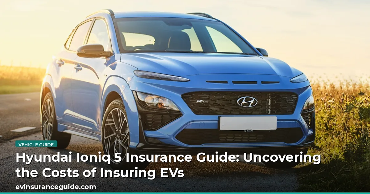 Hyundai Ioniq 5 Insurance Guide: Uncovering the Costs of Insuring EVs