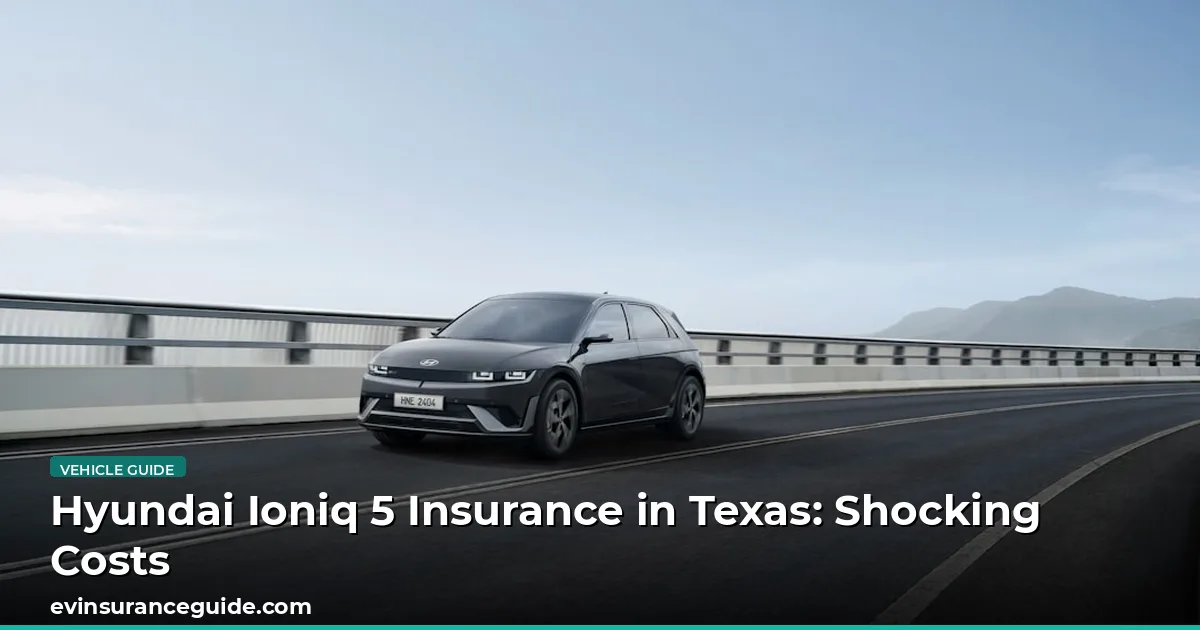 Hyundai Ioniq 5 Insurance in Texas: Shocking Costs