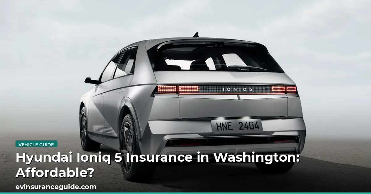 Hyundai Ioniq 5 Insurance in Washington: Affordable?