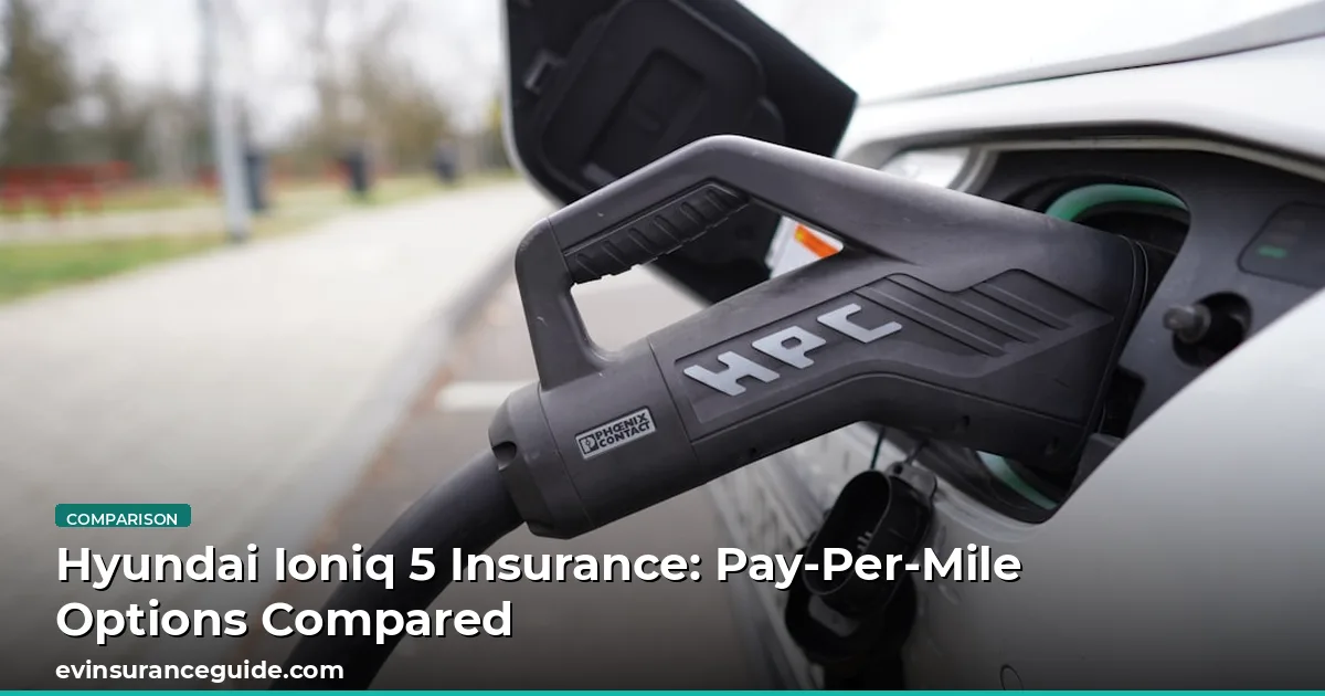 Hyundai Ioniq 5 Insurance: Pay-Per-Mile Options Compared