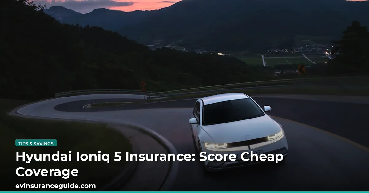 Hyundai Ioniq 5 Insurance: Score Cheap Coverage