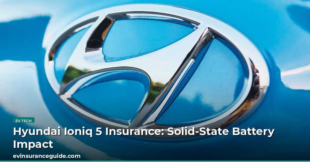 Hyundai Ioniq 5 Insurance: Solid-State Battery Impact