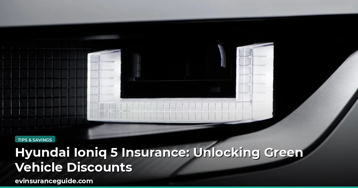 Hyundai Ioniq 5 Insurance: Unlocking Green Vehicle Discounts