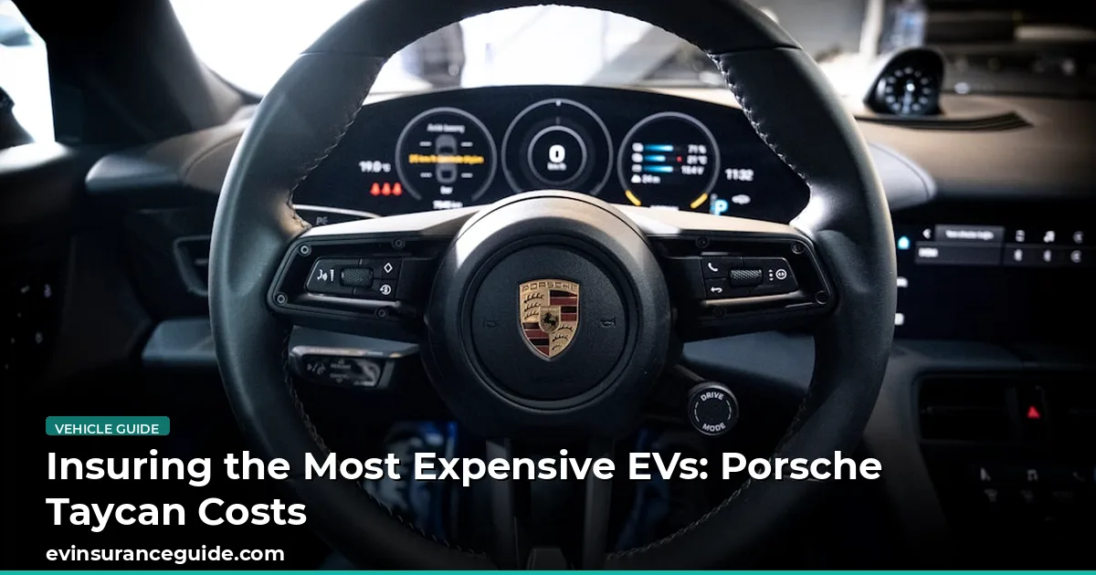 Insuring the Most Expensive EVs: Porsche Taycan Costs