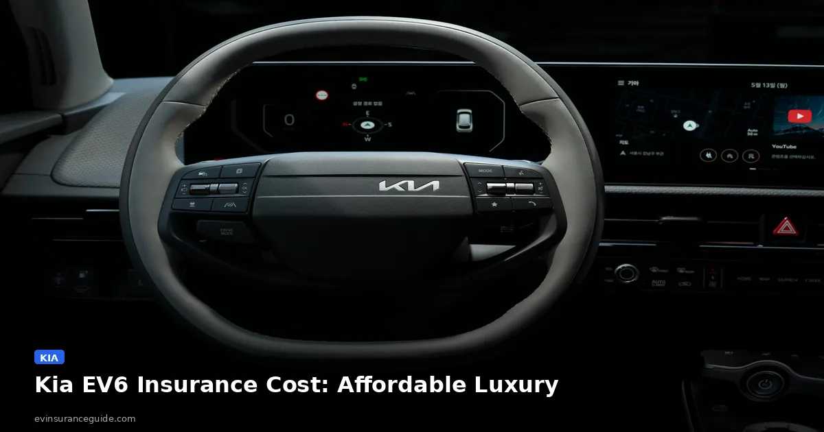 Kia EV6 Insurance Cost: Affordable Luxury