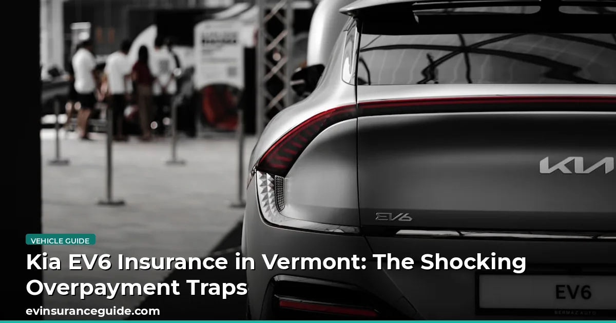 Kia EV6 Insurance in Vermont: The Shocking Overpayment Traps