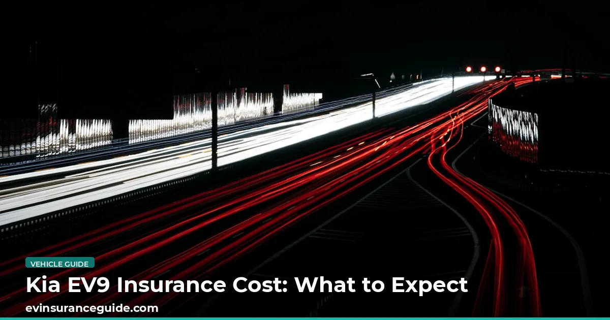 Kia EV9 Insurance Cost: What to Expect