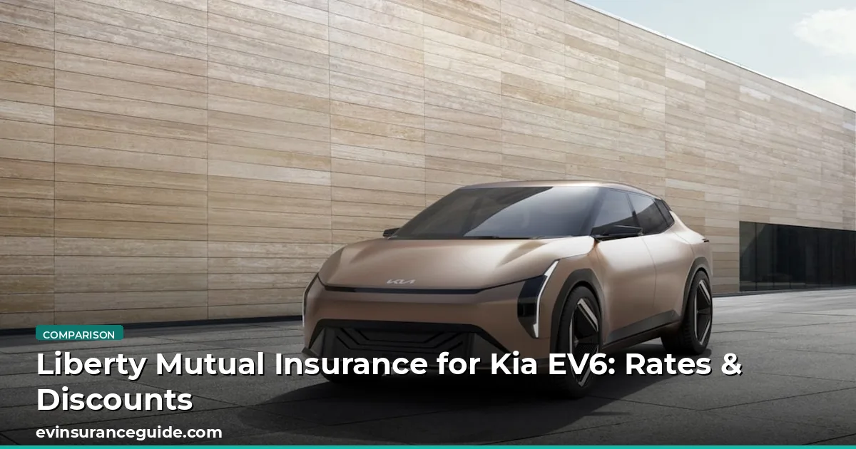 Liberty Mutual Insurance for Kia EV6: Rates & Discounts