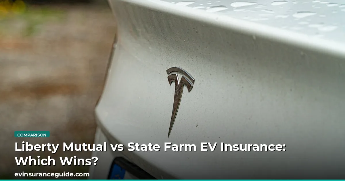 Liberty Mutual vs State Farm EV Insurance: Which Wins?
