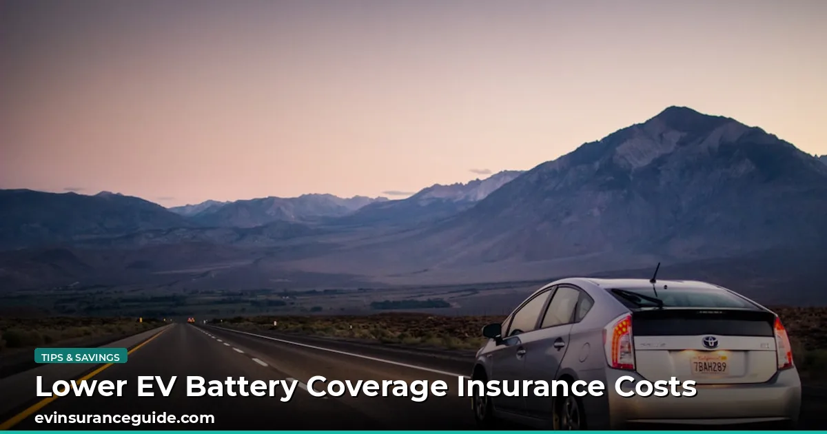Lower EV Battery Coverage Insurance Costs