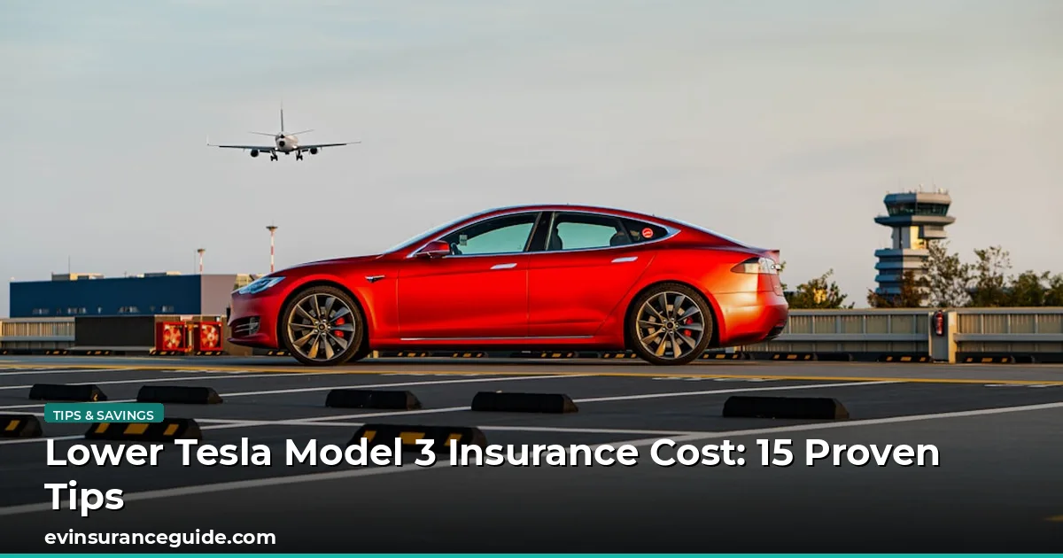 Lower Tesla Model 3 Insurance Cost: 15 Proven Tips