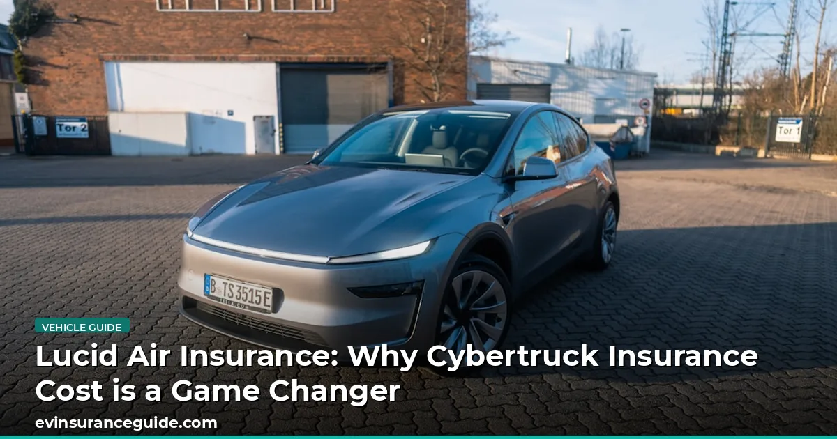 Lucid Air Insurance: Why Cybertruck Insurance Cost is a Game Changer